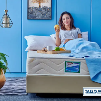 مرتبة دي لوكس ( 15 سم ) سفنج مضغوط